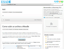 Tablet Screenshot of moodle.esadeblogs.com